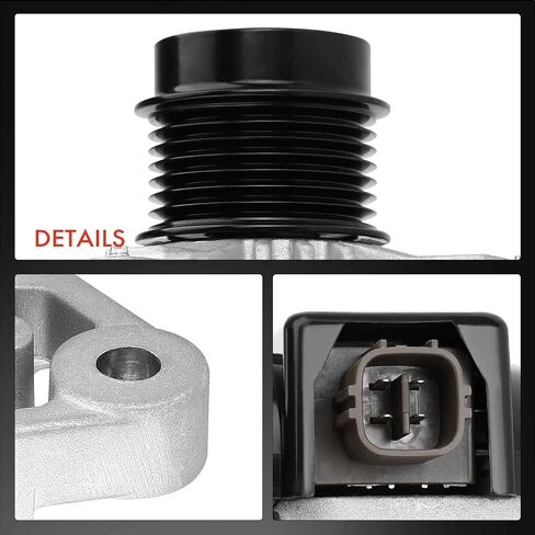 A-Premium Colliator متوافق مع Toyota Camry 07-17 ، Rav4 09-12 ، Highlander 08-13 ، Avalon 2005-2018 ، Venza & Lexus RX350 ، V6 3.5L ، 12V 100A CW 7-Grove Pulley ، استبدال# 1042104830 ، 270600p141 in Saudi Arabia