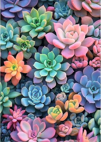 TOSTOG Sea of Flowers Diamond Paintings Kits for Adults, 5D Wild Flowers Diamond Art Kits for Adults,DIY Full Drill Flower Diamond Paintings for Beginner, Wall Art Decoration 11.8 in* 15.75 in. in Saudi Arabia
