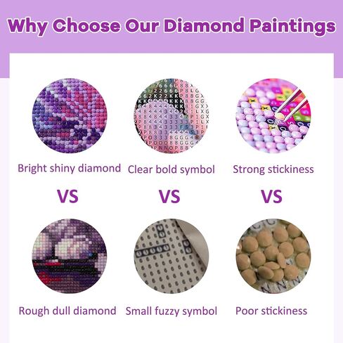 TOSTOG Sea of Flowers Diamond Paintings Kits for Adults, 5D Wild Flowers Diamond Art Kits for Adults,DIY Full Drill Flower Diamond Paintings for Beginner, Wall Art Decoration 11.8 in* 15.75 in. in Saudi Arabia