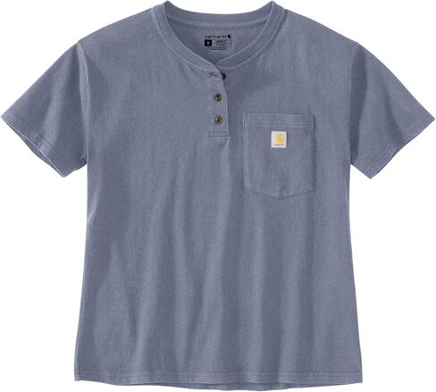 Carhartt للسيدات 106813 نساء نساء لائسة قصيرة الأكمام هينلي تي شي in Saudi Arabia