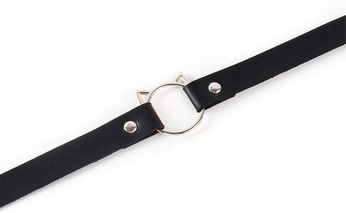 TIDOO Goth Black Choker Collar Necklace Cute Leather Chokers Sexy Butterfly Moth Pendant Chocker Punk Spiked Choker Lolita Maid Cat Set for Women in Saudi Arabia
