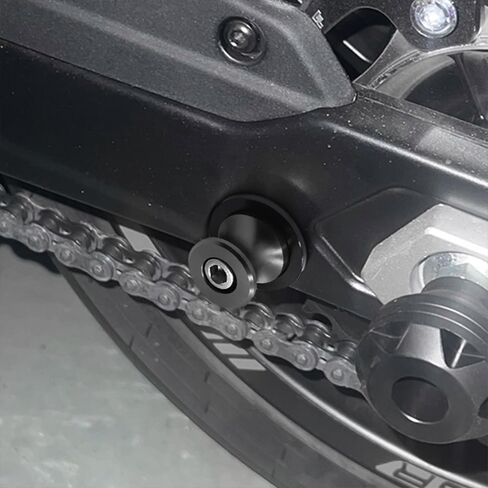 Universal Motorcycle 8MM Swingarm Spools Fit For VulcanS 650 Ninja650 ZX6R Z650 Z900 S1000RR CBR1000RR GSXR600 GSXR750 CBR650R and Other Models M8 Motorcycle Swingarm Spools Sliders Stand in Kuwait