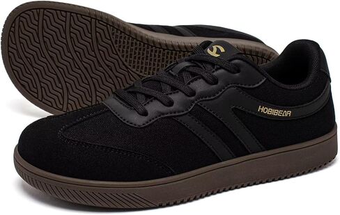 Hobibear Barefoot Shoes Zero Drop Wide Disual Lace Up Retro Fashion Sneakers للنساء الرجال in Saudi Arabia