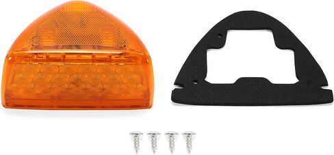 HECASA TEURN SIGNAL LIGHT متوافق مع Peterbilt 357/365/378/379/359 Amber Lens 31 LED LED Marker Light Light 2pcs in Saudi Arabia