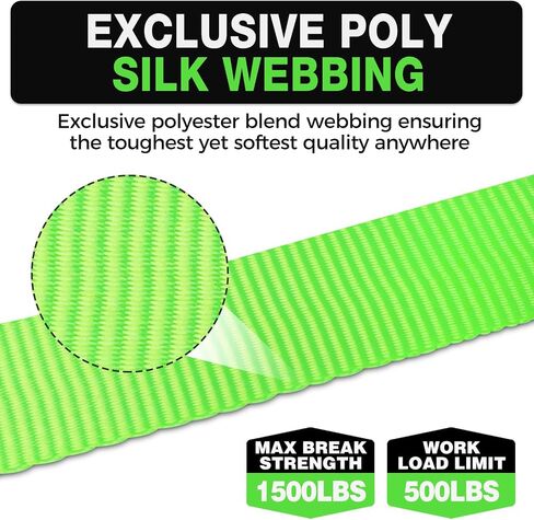 Retractable Ratchet Straps with Soft Loops (4 Pack)-(1,500lb Break Strength)-1 Inch x 12 Feet Heavy Duty Auto Self Retracting Tie Down Strap for Truck, Cargo Trailer, Motorcycle, Rad & More in Kuwait