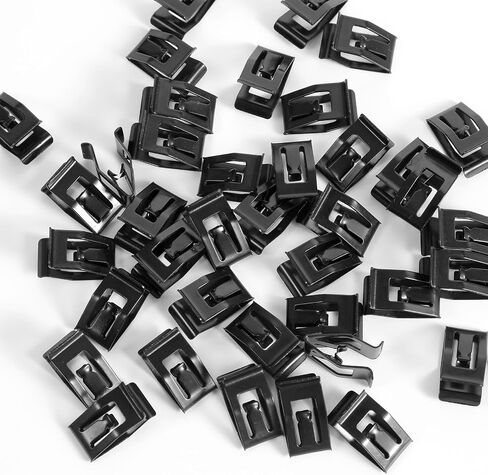 40pcs Universal Dashboard Clip Clips Automotive Metal Clips و Stablers Car Front Console Dash Retainer Auto Dash Plane Clips Clips Interior Clip Clip Placeners لمعظم السيارات لمعظم السيارات in Saudi Arabia