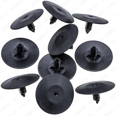 Rexka 10pcs Hood Insulation Retainer Clips 20064875 Compatible with GM Cadillac Buick GMC Hummer Pontiac Saturn in Saudi Arabia