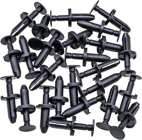 Rexka Bumper Cover Fender Liner Pin Fascia Push-Type Retainer Clips for Chrysler 6504521 LHS, Concorde, Intrepid & Eagle Vision (Pack of 25) in Saudi Arabia