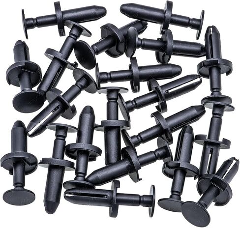 Rexka Bumper Cover Fender Liner Pin Fascia Push-Type Retainer Clips for Chrysler 6504521 LHS, Concorde, Intrepid & Eagle Vision (Pack of 25) in Saudi Arabia