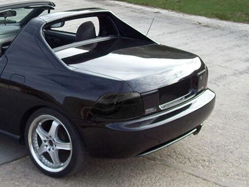 Rvinyl Tail Light Tint Covers Compatible with Honda Del Sol 1993-1997 - Blackout Smoke in Saudi Arabia