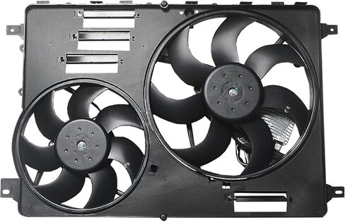 Radiator Cooling Fan Assembly for Land Rover 2012-2016 Range Rover Evoque LR2 Discovery Sport 2.0L LR045248 Fan Cooling Radiator Radiador Fan 2013 2014 2015 in Saudi Arabia