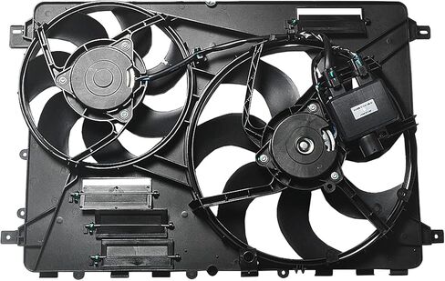 Radiator Cooling Fan Assembly for Land Rover 2012-2016 Range Rover Evoque LR2 Discovery Sport 2.0L LR045248 Fan Cooling Radiator Radiador Fan 2013 2014 2015 in Saudi Arabia