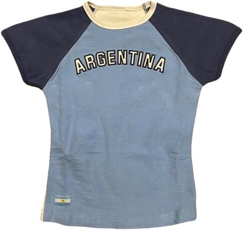 Vintage Brazil Shirts for Women Jamaica Mexico Soccer Jersey Brasil Y2K Graphic Baby Tees in Saudi Arabia