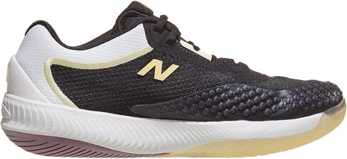 New Balance Women's FuelCell 996 V6 Tennis Shoe, Black/White/Ambient Light, 8.5 in Saudi Arabia