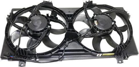 مجموعة مروحة التبريد Garage-Pro متوافقة مع Chevrolet Camaro 2010-2011 Dual Fan (التصميم الثاني مع موصل أنثى مربع) in Saudi Arabia