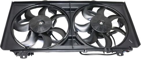 مجموعة مروحة التبريد Garage-Pro متوافقة مع Chevrolet Camaro 2010-2011 Dual Fan (التصميم الثاني مع موصل أنثى مربع) in Saudi Arabia