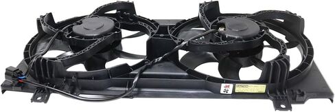 مجموعة مروحة التبريد Garage-Pro متوافقة مع Chevrolet Camaro 2010-2011 Dual Fan (التصميم الثاني مع موصل أنثى مربع) in Saudi Arabia