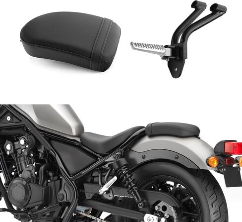 TCMT CARTENG PANDENGER CUSHION ملاءمة لـ Honda Rebel CMX300 2017-2024 CMX500 2017-2025 in Saudi Arabia