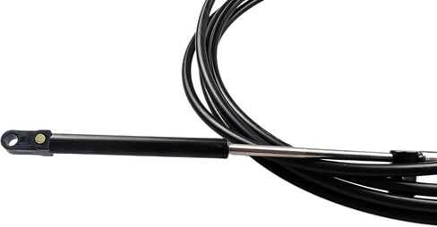 2pcs دواسة الوقود والكابلات التحول CC17910 متوافقة مع Mercury Mariner Motor Outboard Motor Gen I Throttle Cable (10 ft) in Kuwait