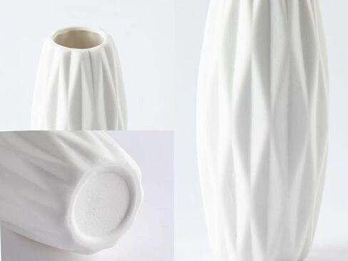 6-Piece Ceramic Vase Set，Colored and Plain Flower Bud Vases，Can Create Various Decorative Styles，Suitable for Home Decoration and as New Home Gift (FM-Color) in Saudi Arabia