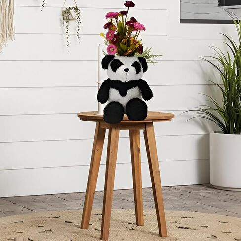 Original Simply Lovable Plush Vase Assembly for Floral Display (Brown) in Saudi Arabia