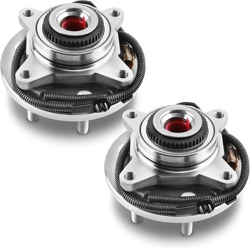 maXpeedingrods 515169 Front Wheel Bearing Hub Assembly for Ford F150 2015 2016 2017 6 Lug Bolts w/ABS Replace# BR931007, HA590594 2Pcs in Saudi Arabia