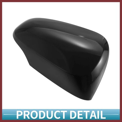 لتغطية Toyota Prius C 2012-2018 يغطي مرآة السائق الجانبية للركاب Cap Cap Capeview Mirror Guard Black 1PCS in Kuwait