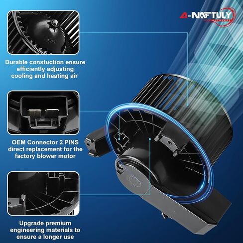 AC Heater Blower Motor Fan Fits For Ford Mustang 2010 2011 2012 2013 ، HVAC Blower Motor Replace 700273 ، 2311826 ، PM9396 in Saudi Arabia