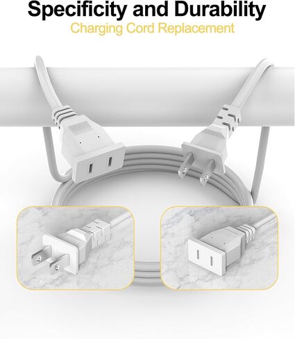 سلك طاقة WUKUR لـ Dewalt DXAEJ14 1400 Peak Amp Car Jump Starter DXAEPS2 Professional 12V مزود طاقة للسيارة مصدر طاقة محطة سلك طاقة 4.9FT أسود in Kuwait