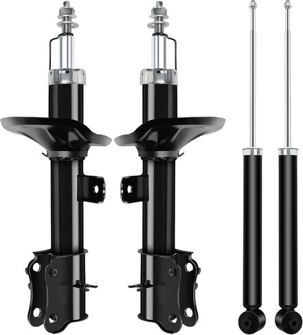 Shocks and Struts Front and Rear,OCPTY Shock Absorbers for Chevy Fits 2004-2011 for Chevy Aveo,06-09 for Chevy Aveo5,09 10 for Pontiac G3,05-08 for Pontiac Wave Suspension Kits 333418 (Pack of 4) in Saudi Arabia