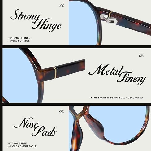 mosanana Trendy Aviator Oversized Sunglasses for Women Retro 70s Style MS52482 in Saudi Arabia
