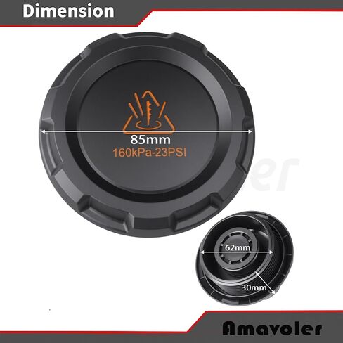 2Q0121321A 2Q0121321 3C0121321 تمديد المبرد تبرد الخزان CAPSOIR CAPERAIR CAPERENCET PESTORAMET EPACTORY FOR VW AUDI SKODA SEAT PORSCHE Black antifreeze CAP. in Saudi Arabia