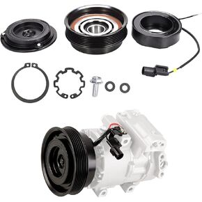 A/C Compressor Clutch Assembly Kit Plate Pulley Bearing Coil 977012D600 Replacement for Kia Rondo 2.4L 2007-2008, AC Air Conditioning Compressor Clutch Coil Auto Repair Kit Compatible with Kia Rondo in Saudi Arabia
