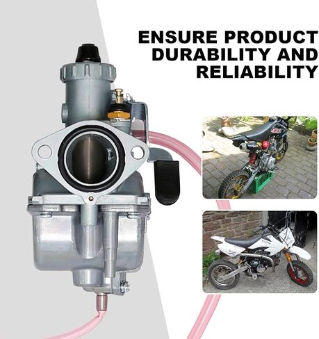 26 مم كربوهيدرات VM22 كربن لإنشاء حفرة أنبوب المدخول لدراجة الأوساخ 110cc 125cc 140cc استبدال لايفان yx zongshen حفرة الأوساخ دراجة XR50 CRF70 KLX BBR Atomic DHZ SSR VM22 in Saudi Arabia