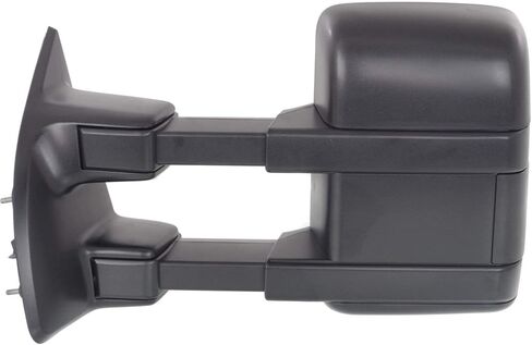 مرآة Garage-Pro متوافقة مع 2008-2010 Ford F-250 Super Duty و F-350 Super Duty و Driver Side Manual Towing Tower Black مع زجاج بقعة عمياء in Saudi Arabia