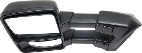 مرآة Garage-Pro متوافقة مع 2008-2010 Ford F-250 Super Duty و F-350 Super Duty و Driver Side Manual Towing Tower Black مع زجاج بقعة عمياء in Saudi Arabia