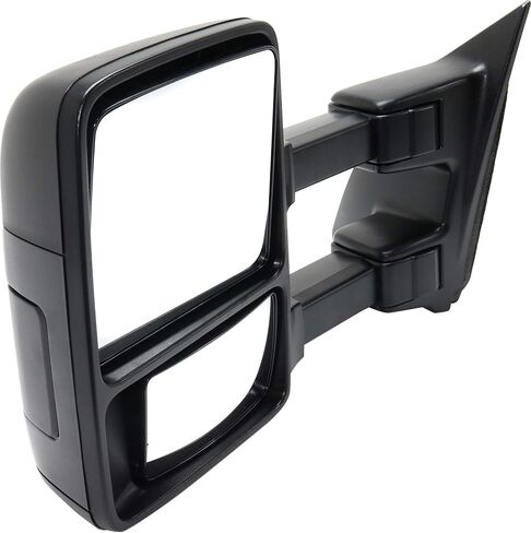 مرآة Garage-Pro متوافقة مع 2008-2010 Ford F-250 Super Duty و F-350 Super Duty و Driver Side Manual Towing Tower Black مع زجاج بقعة عمياء in Saudi Arabia
