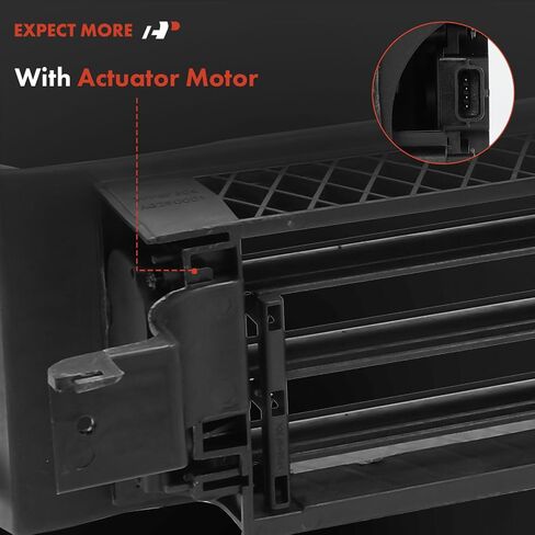 A-Premium Front Lower Radiator Grille Air Shutter Actuator Compatible with Nissan Altima 2019-2020 in Saudi Arabia
