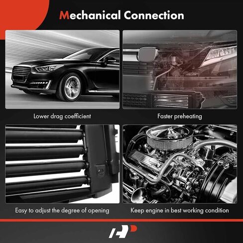 A-Premium Front Lower Radiator Grille Air Shutter Actuator Compatible with Nissan Altima 2019-2020 in Saudi Arabia