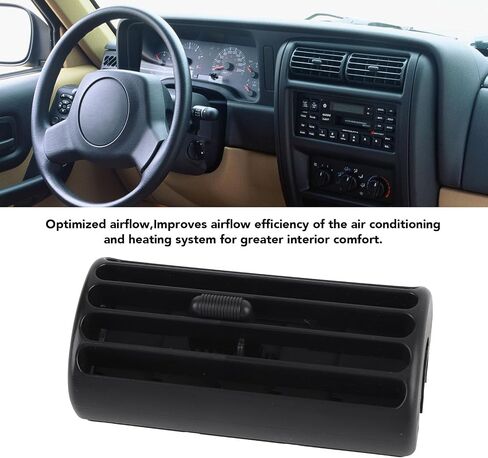 Front Dash Air Vent Grille 5FS10LAZAB DARDPROOK PLASTICS DASHBOARD AC VENT AIR Outlet Presentive لـ Cherokee XJ 1997-2001 in Saudi Arabia