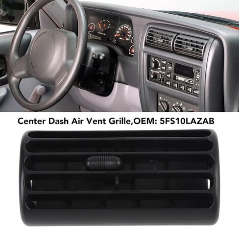 Front Dash Air Vent Grille 5FS10LAZAB DARDPROOK PLASTICS DASHBOARD AC VENT AIR Outlet Presentive لـ Cherokee XJ 1997-2001 in Saudi Arabia