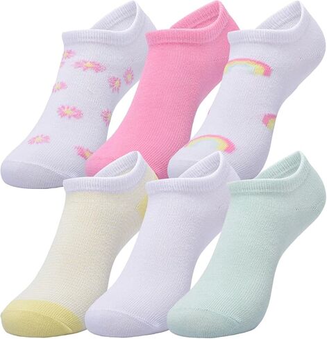 GAP Girls Low Cut Socks, Multi-Pack Kids Socks, Soft & Stretchy, Comfortable in Saudi Arabia