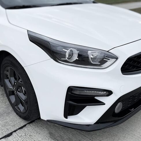 Slickmod Precut Vinyl Smoke Lint لعام 2019-2021 Kia Forte Headlight (2. مقطوع الأمامي ، 20 ٪ دخان مظلم) in Saudi Arabia