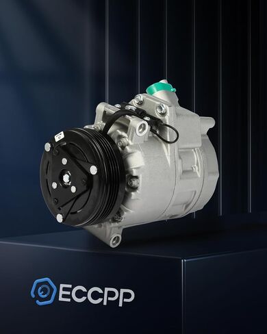 ECCPP AC Compressor with Clutch CSV717 Fast Cooling Fit for BMW X5 3.0L 2002-2005 2006 Air Conditioning Compressor 4 Grooves in Saudi Arabia