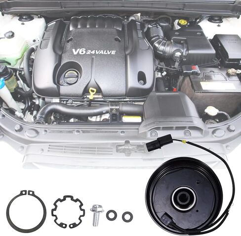 A/C Compressor Clutch Assembly Kit Plate Pulley Bearing Coil 977012D600 Replacement for Kia Rondo 2.4L 2007-2008, AC Air Conditioning Compressor Clutch Coil Auto Repair Kit Compatible with Kia Rondo in Saudi Arabia
