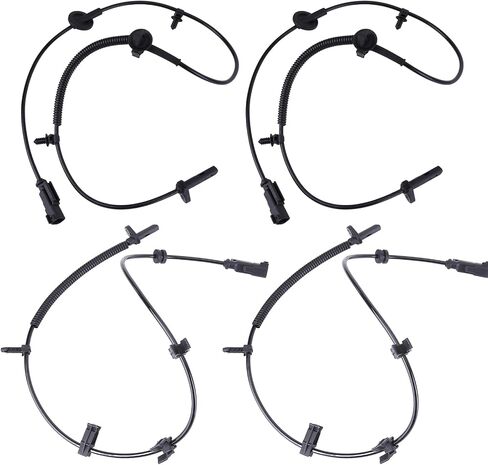 ABS Wheel Speed Sensor Fit for 08-17 for Buick Enclave 09-17 for Chevy Traverse 07-16 for GMC Acadia 07-10 for Saturn Outlook Rear Left Rear Right Front Left Front Right 4pcs ABS Sensors in Saudi Arabia