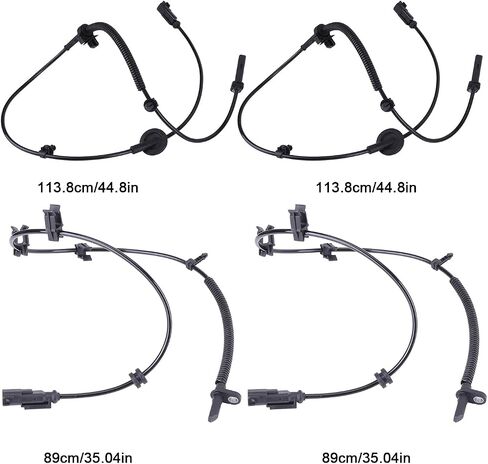 ABS Wheel Speed Sensor Fit for 08-17 for Buick Enclave 09-17 for Chevy Traverse 07-16 for GMC Acadia 07-10 for Saturn Outlook Rear Left Rear Right Front Left Front Right 4pcs ABS Sensors in Saudi Arabia