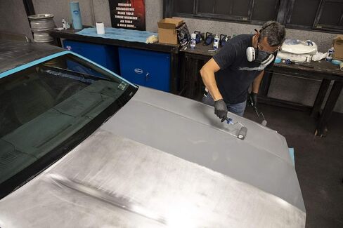 Eastwood Ultimate Optiflow Epoxy و urethane Automotive Primer Roll-On Paint Kit Gray in Kuwait