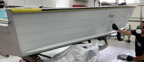 Eastwood Ultimate Optiflow Epoxy و urethane Automotive Primer Roll-On Paint Kit Gray in Kuwait