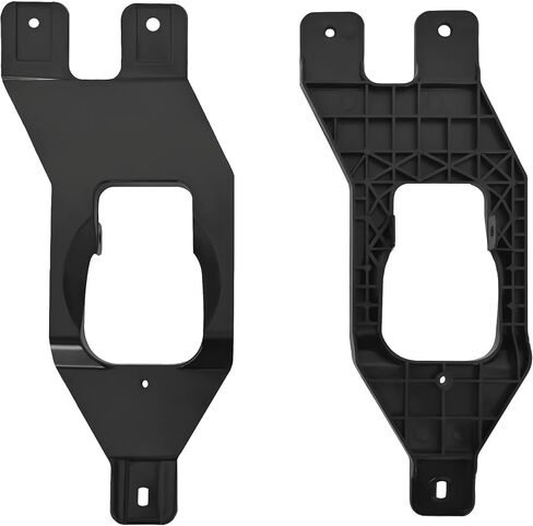 HECASA Pair Fog Light Brackets Compatible with 1999-2004 Ford Excursion F250 F350 F450 F550 Super Duty Pickup Driving Fog Lamp Trim LH&RH Black Bezel Bracket Plastic(PC) in Saudi Arabia